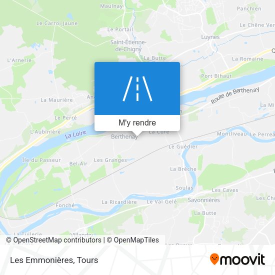Les Emmonières plan