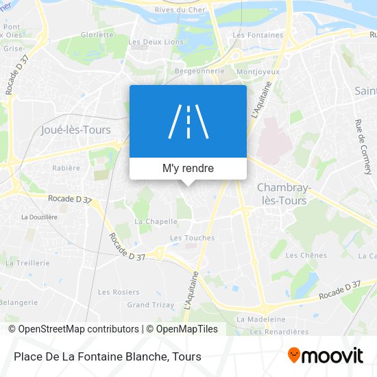 Place De La Fontaine Blanche plan