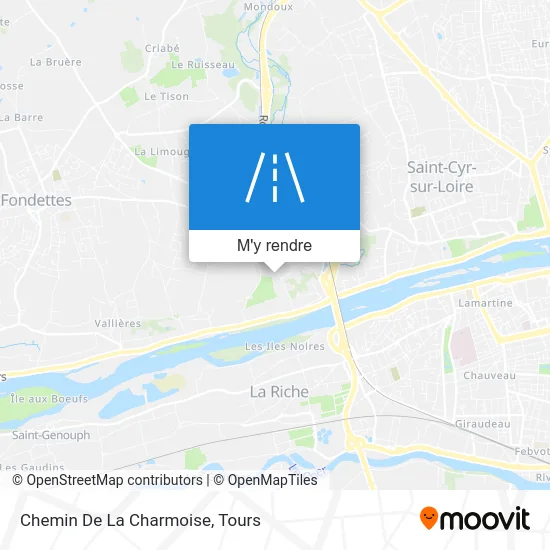 Chemin De La Charmoise plan