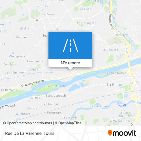 Rue De La Varenne plan