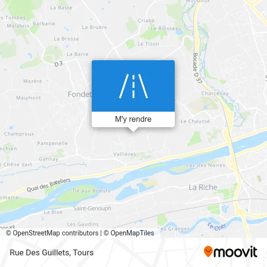 Rue Des Guillets plan