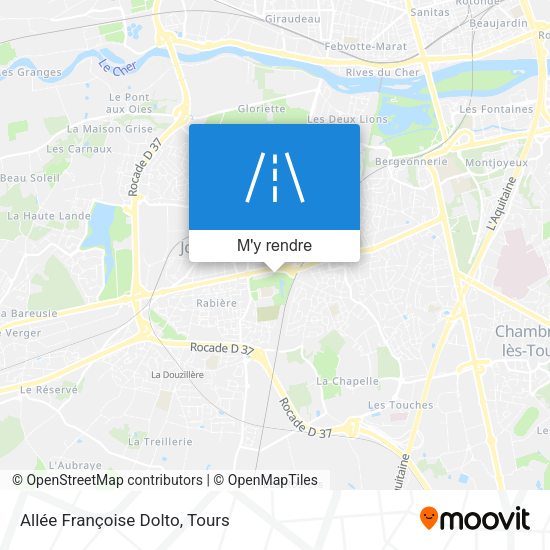 Allée Françoise Dolto plan