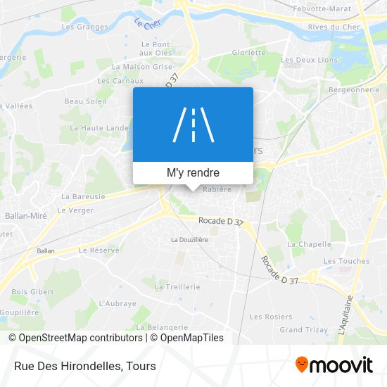 Rue Des Hirondelles plan