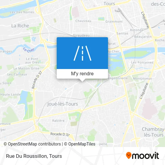 Rue Du Roussillon plan