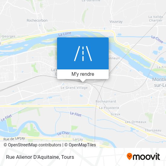 Rue Alienor D'Aquitaine plan
