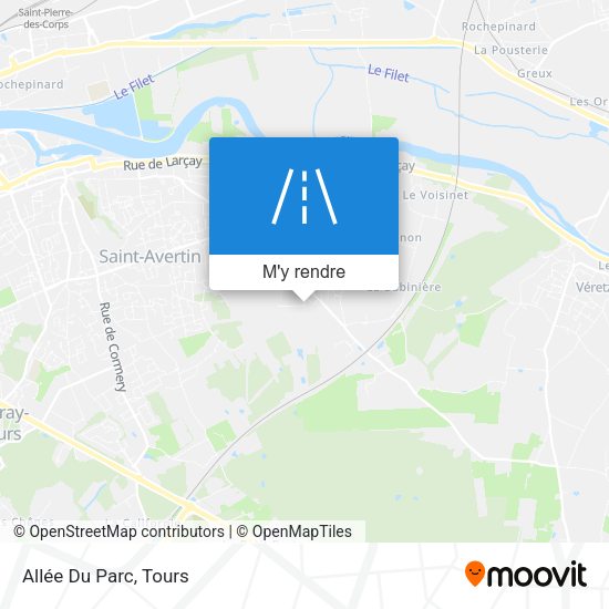 Allée Du Parc plan