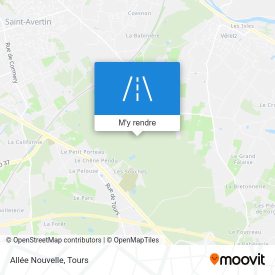 Allée Nouvelle plan