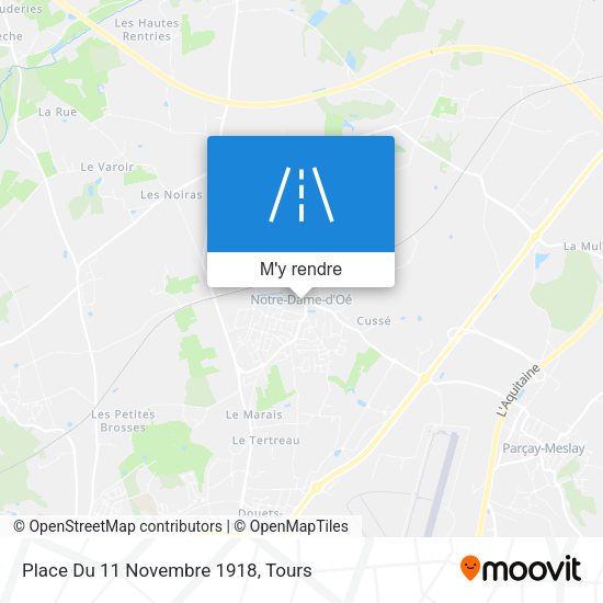 Place Du 11 Novembre 1918 plan