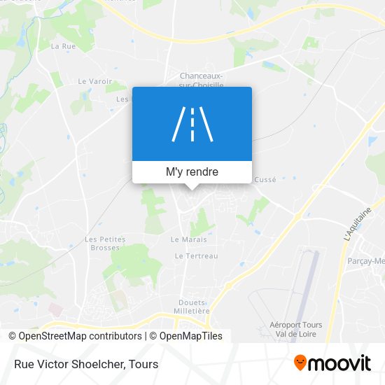 Rue Victor Shoelcher plan