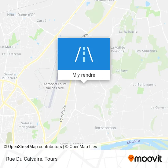 Rue Du Calvaire plan