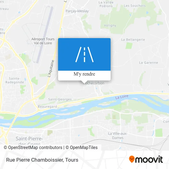 Rue Pierre Chamboissier plan