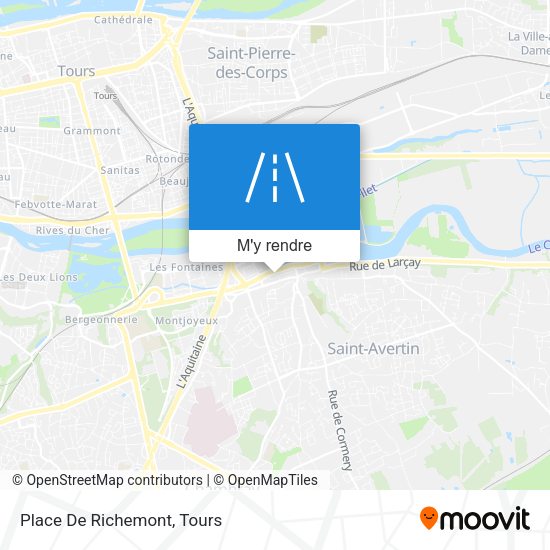 Place De Richemont plan