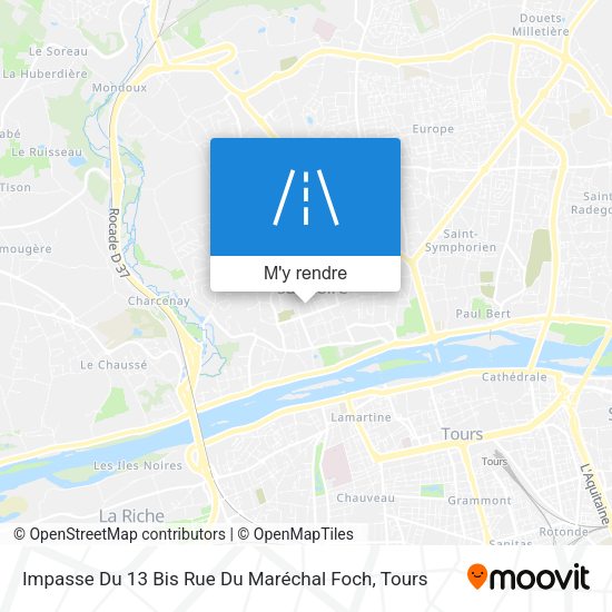 Impasse Du 13 Bis Rue Du Maréchal Foch plan
