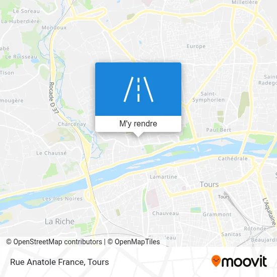 Rue Anatole France plan