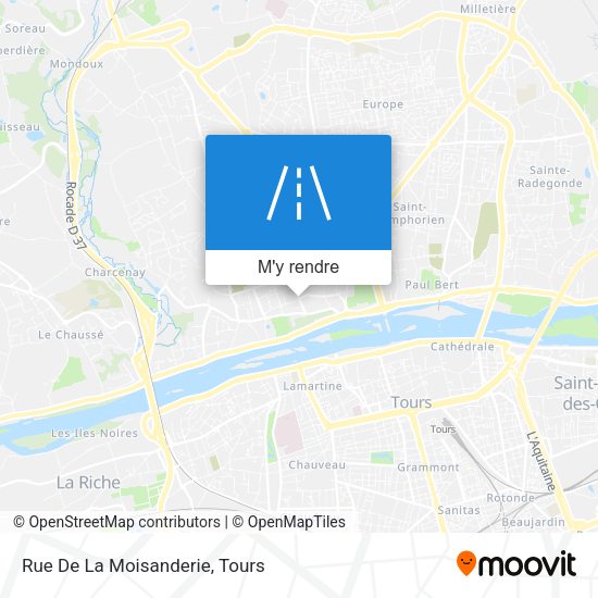 Rue De La Moisanderie plan
