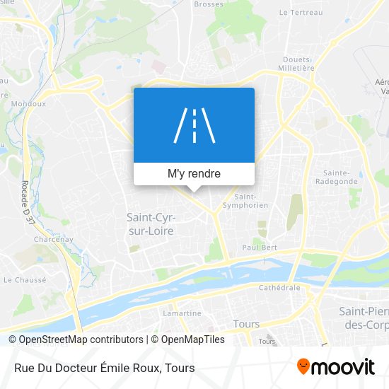 Rue Du Docteur Émile Roux plan