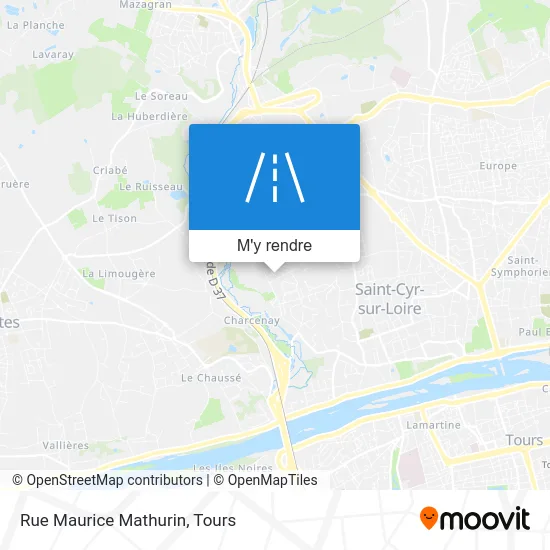 Rue Maurice Mathurin plan