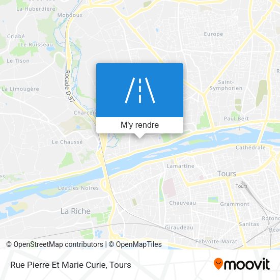 Rue Pierre Et Marie Curie plan