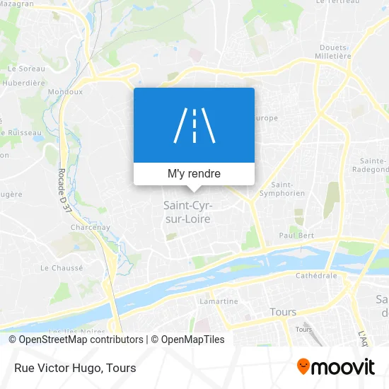 Rue Victor Hugo plan