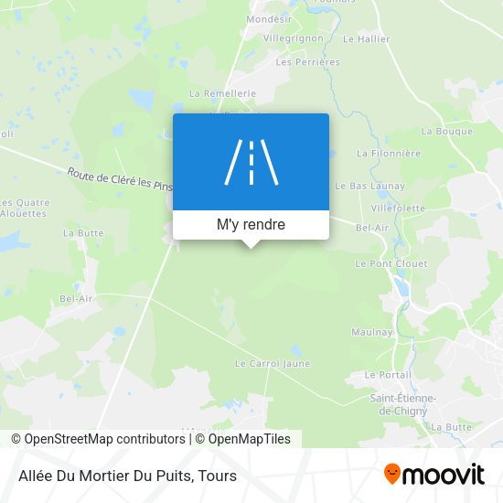 Allée Du Mortier Du Puits plan