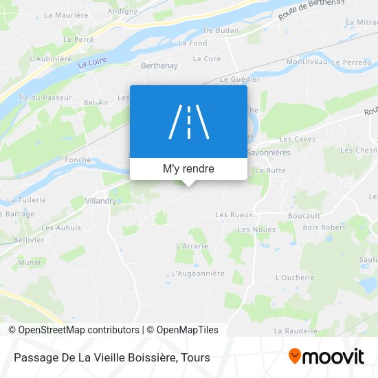 Passage De La Vieille Boissière plan