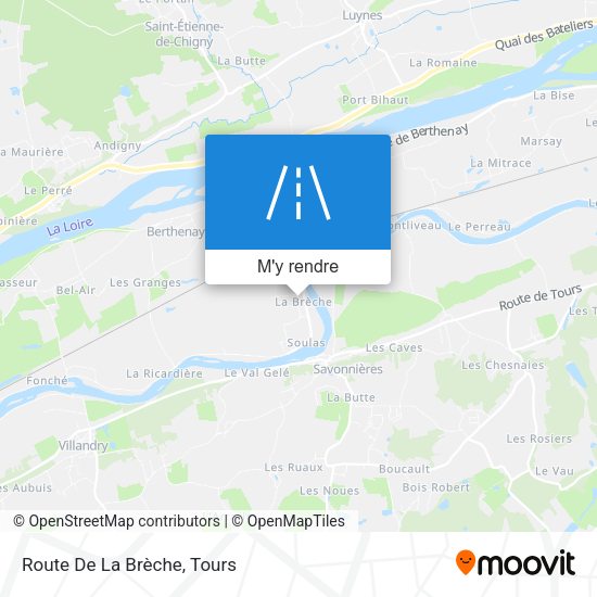 Route De La Brèche plan
