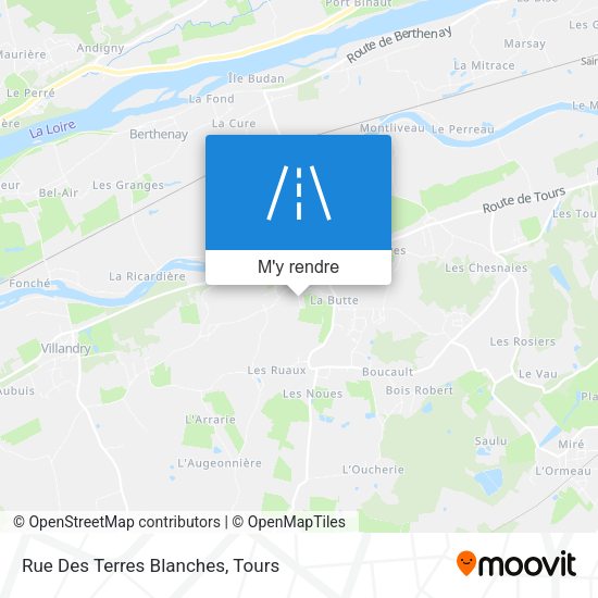 Rue Des Terres Blanches plan