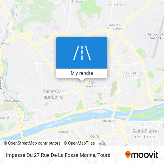 Impasse Du 27 Rue De La Fosse Marine plan