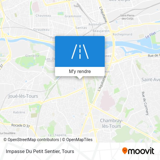 Impasse Du Petit Sentier plan