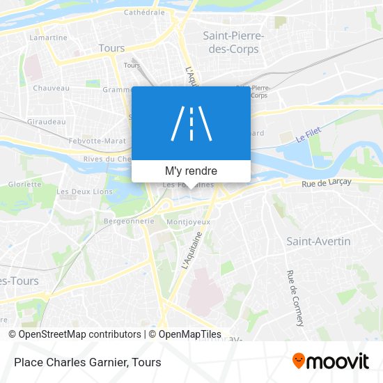 Place Charles Garnier plan