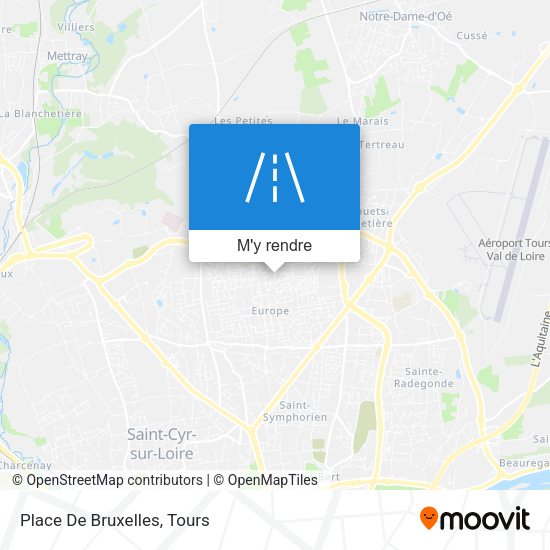 Place De Bruxelles plan