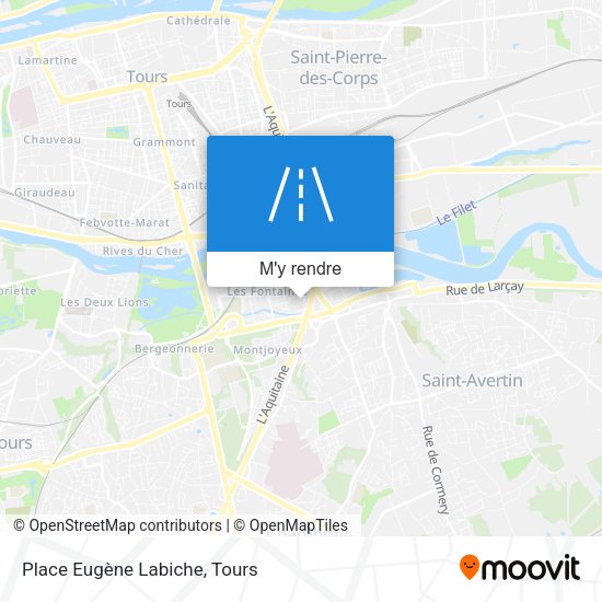 Place Eugène Labiche plan