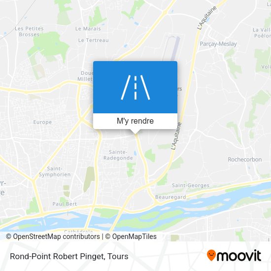 Rond-Point Robert Pinget plan
