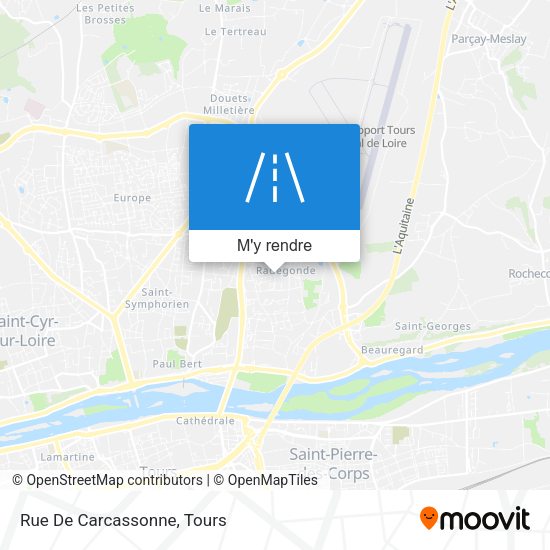 Rue De Carcassonne plan