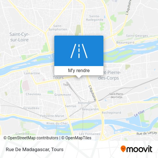 Rue De Madagascar plan