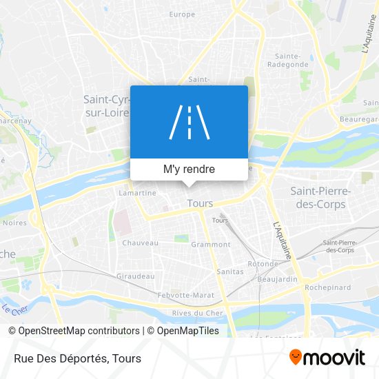 Rue Des Déportés plan