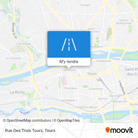Rue Des Trois Tours plan