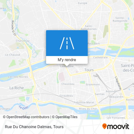 Rue Du Chanoine Dalmas plan