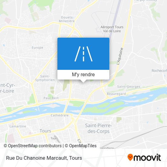 Rue Du Chanoine Marcault plan