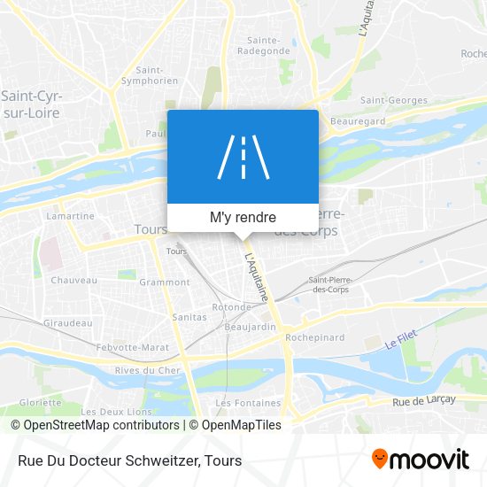 Rue Du Docteur Schweitzer plan