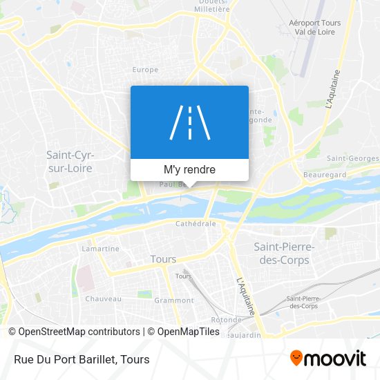 Rue Du Port Barillet plan
