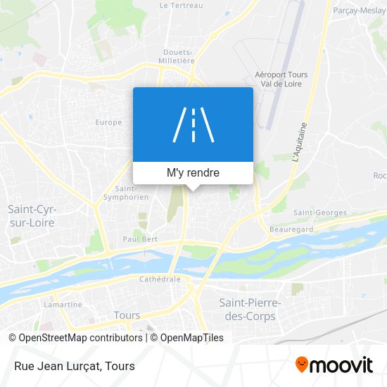 Rue Jean Lurçat plan