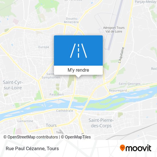 Rue Paul Cézanne plan