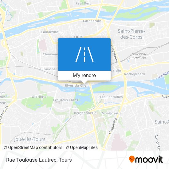Rue Toulouse-Lautrec plan