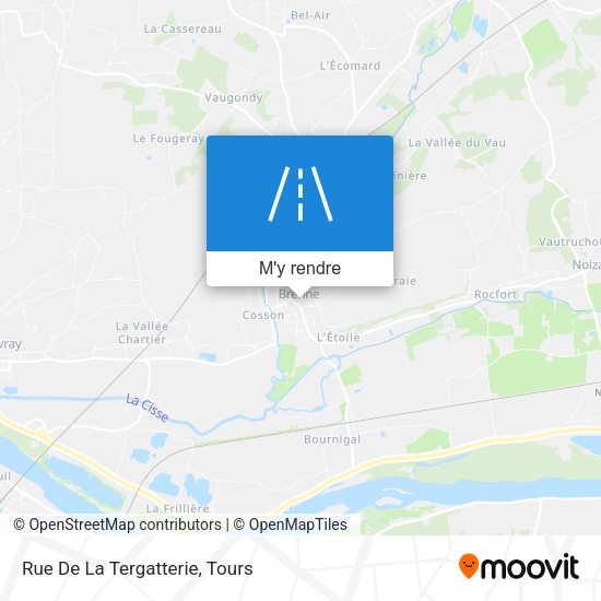 Rue De La Tergatterie plan