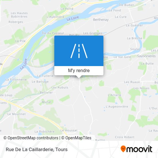 Rue De La Caillarderie plan