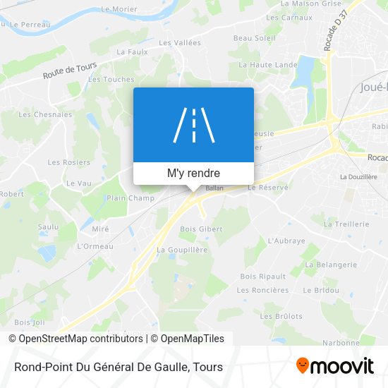 Rond-Point Du Général De Gaulle plan