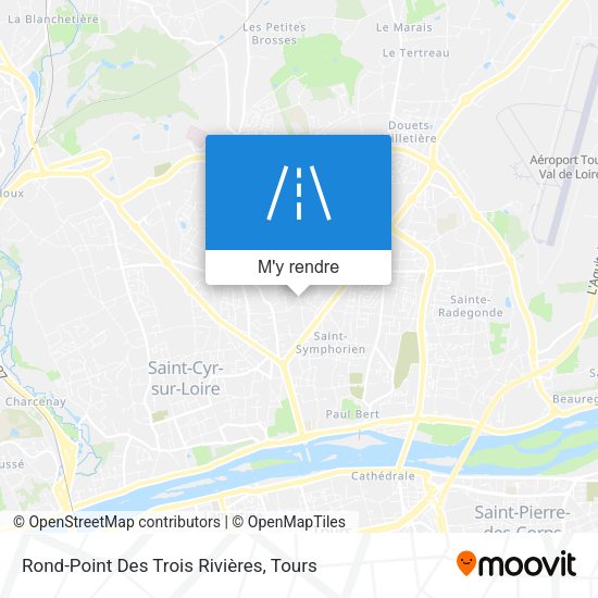 Rond-Point Des Trois Rivières plan