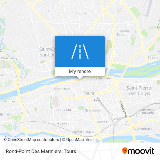 Rond-Point Des Mariniers plan