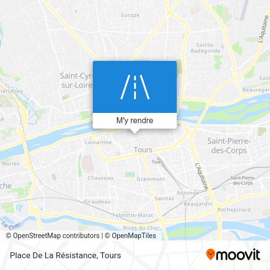 Place De La Résistance plan